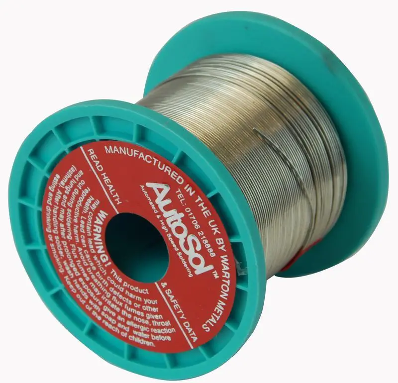 Warton No-Clean Solder Wire, 0.7mm, 217°C, Lead-Free