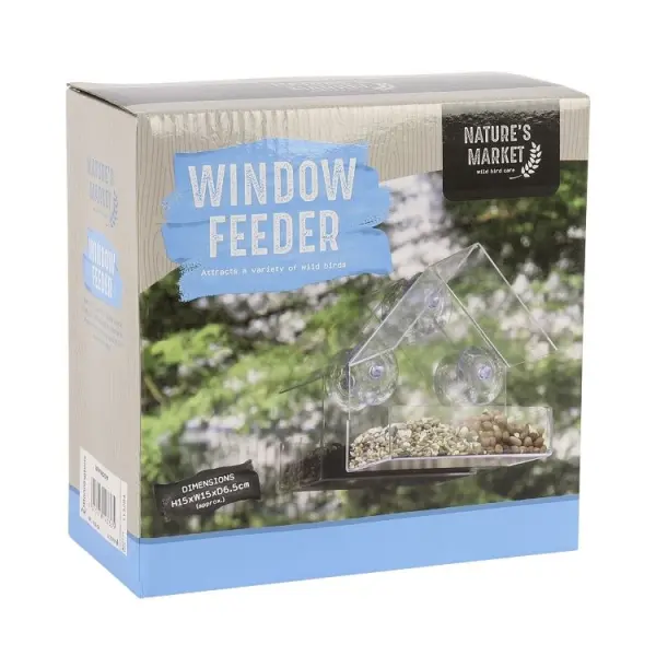 Kingfisher Window Bird Feeder