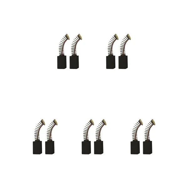 CarbonBr Koolborstelset voor Black & Decker Rutter, 5 sets (10 stuks), 6.3 x 9.