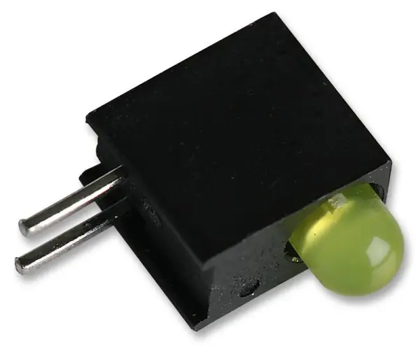 Dialight 551-0307F Yellow LED Circuit Board Indicator, 3mm, Through Hole