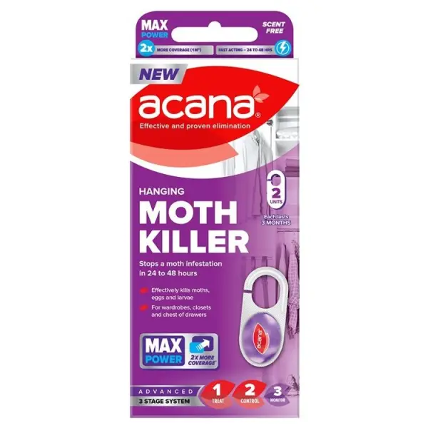 Acana Max Hanging Moth Killer 2-Pack