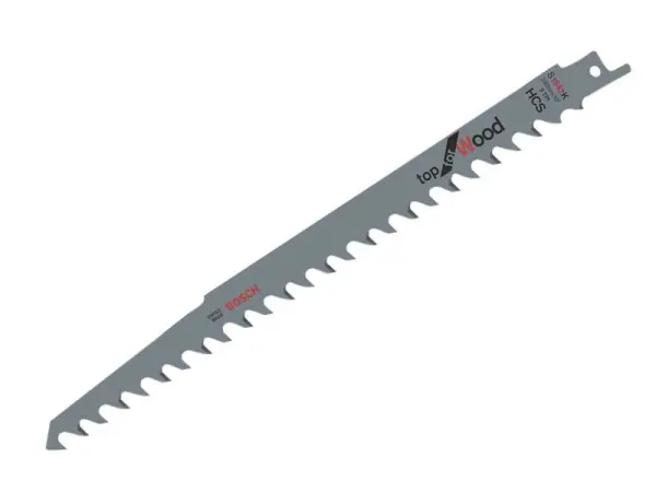 Bosch S 1542 K Top for Wood Reciprocating Saw Blade 240mm (Pack of 5)