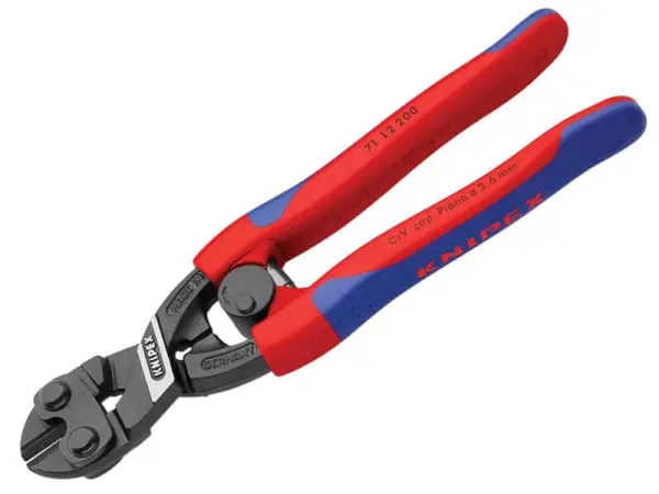 Knipex CoBolt - Pince coupante pour boulons avec poignée multicomposant, 200mm