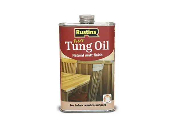 Rustins Olio di Tung Puro per Legno, 1 Litro