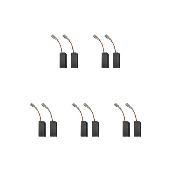 5 Set - 2x Berus Karbon CarbonBr (Saiz - 5 X 8 X 17mm) untuk Gerudi Pneumatik