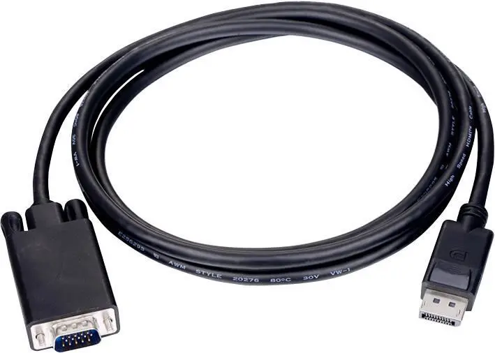 PRO SIGNAL DisplayPort to VGA ケーブル オス-オス 3m ホワイト