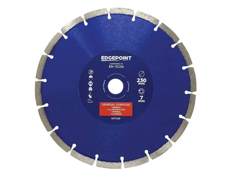 EdgePoint GP7230 General-Purpose Diamond Blade, 230mm