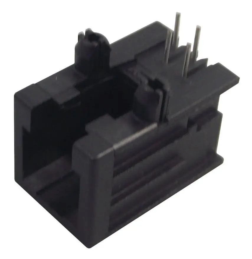 TE CONNECTIVITY Conector RJ22 4P4C en Ángulo Recto, Bañado en Oro