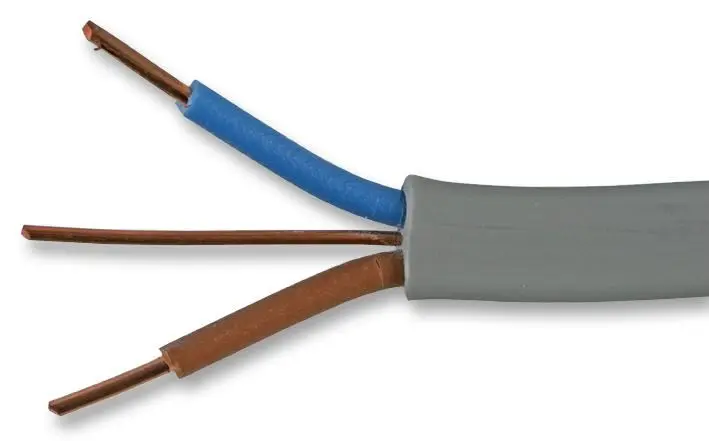 Câble Twin & Earth 6242YH PRO POWER, Gris, 1mm², Bobine 25m