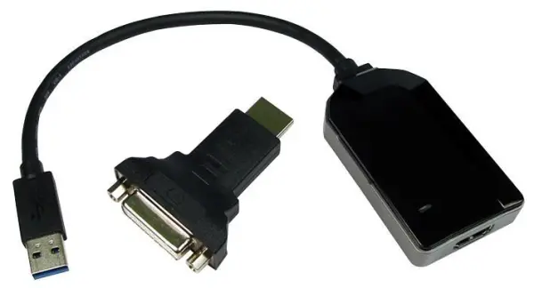 HiLo USB 3.0 to HDMI/DVI-D ディスプレイアダプター 1080p対応