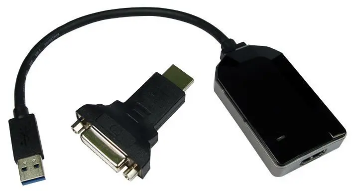 HiLo Adaptador USB 3.0 a HDMI/DVI-D, 1080p