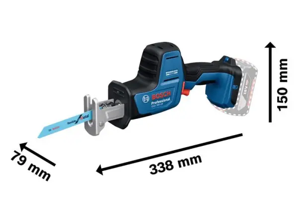 Bosch GSA 18V-24 Professional Reciprocating Saw Bare Unit