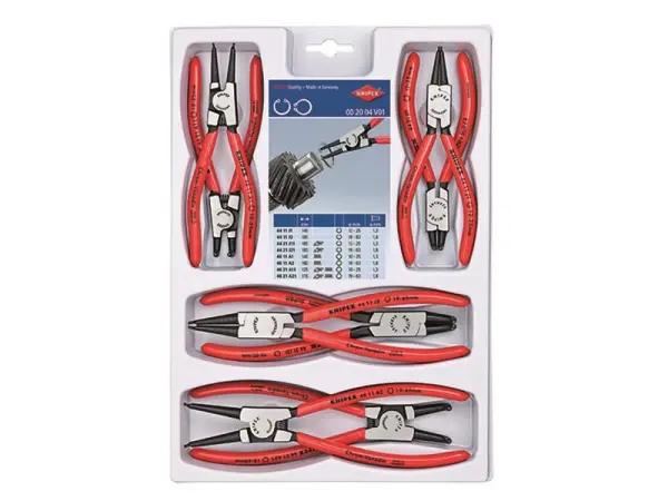 Knipex 扣環鉗套裝 8件裝