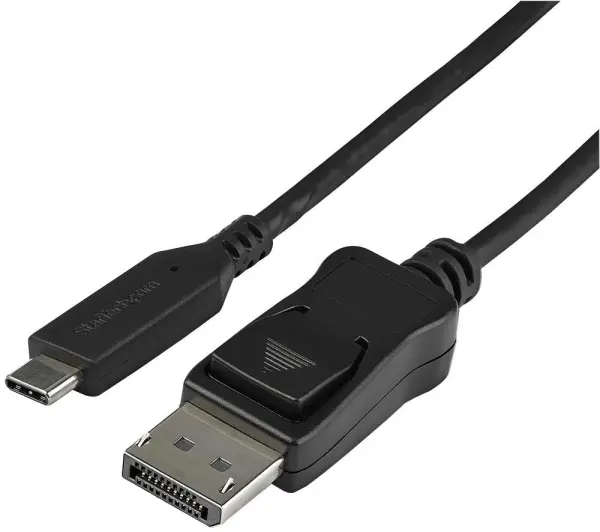STARTECH USB-C 至 8K DisplayPort 1.4 轉接線 1米 黑色
