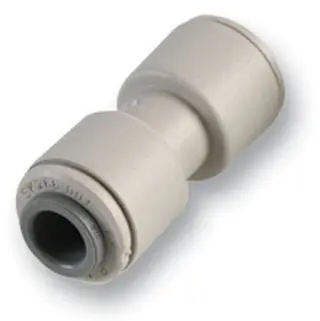 DMFIT 1/4 Inch Straight Push Fit Coupler WRAS