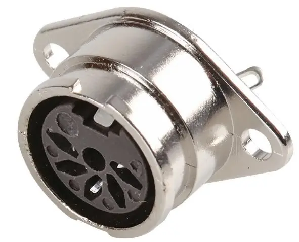 PREHKEYTEC - Prises DIN 3 broches panneau, bornes à souder