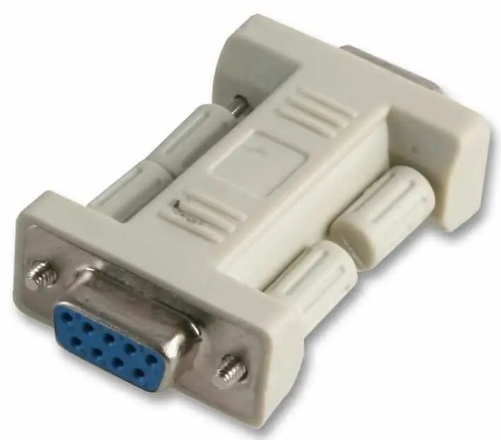 PRO POWER - 9-poliger D-Sub-Stecker Gender Changer Buchse auf Buchse RS232