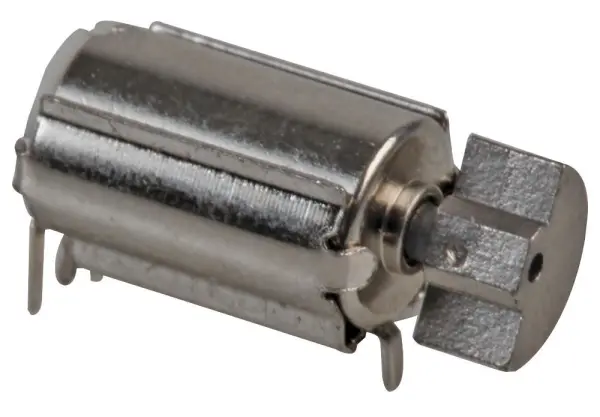 Raraion 1.3V DC Coreless Vibration Motor, 15,000 RPM, 10x6mm