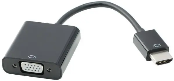 PRO SIGNAL HDMI to VGA Adapter, Male to Female, Black