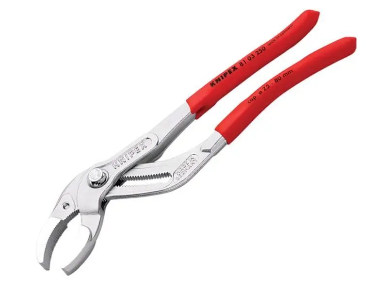 Knipex Alicate para Tubos de Plástico 250mm Cromado
