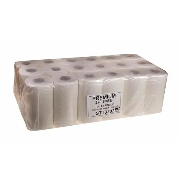 Toilet Roll 320 Sheet 2 Ply Assorted Pack Size