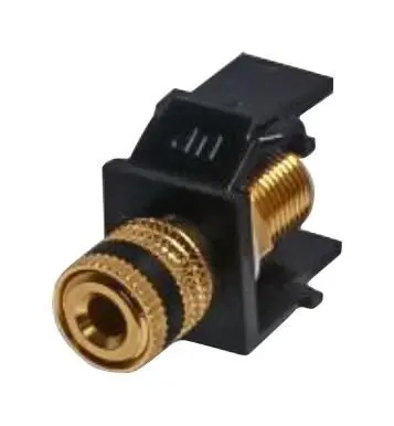 TUK Gold Binding Post Speaker Connector - Black, Gold-Plated