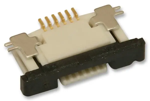 MOLEX Easy-On 52745 ZIF FFC/FPC Connector, 6-Pin, 0.5mm Pitch, Top Contact