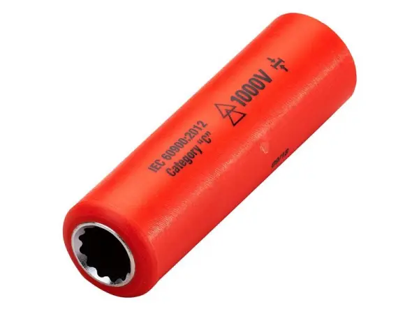 ITL Insulated 1/2in Drive Deep Socket - 12mm