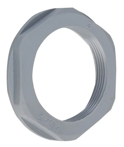 Nylon Lock Nut - Grey M50