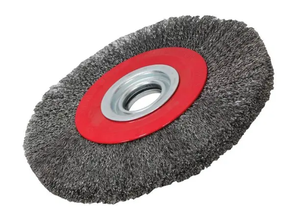 Faithfull Στρογγυλό Σιδερένιο Τροχόσκονητρο - 200 x 25mm, 32mm Άνοιγμα, 0.30mm