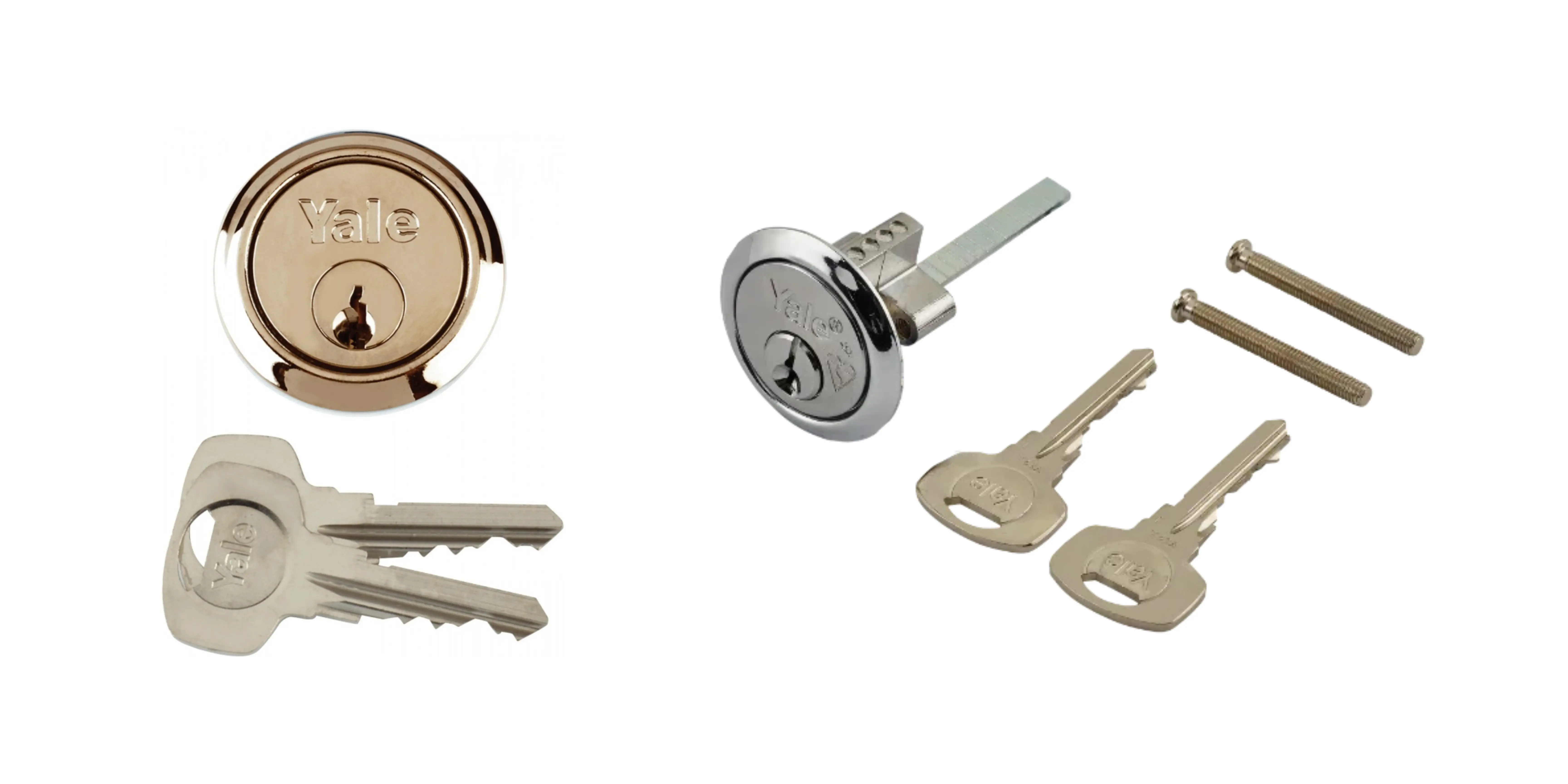 Yale 4KP1109PB Rim Cylinder: Reliable Replacement for Compatible Door Locks