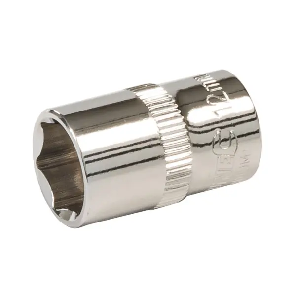 Silverline 3/8″ Drive 6-Point 12mm Metric Socket