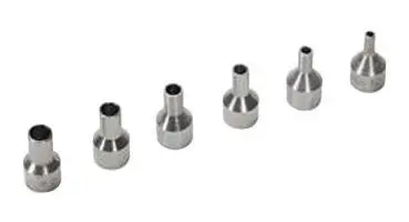 METCAL Nozzle Set for Metcal HCT2-120 Digital Hot Air Pencil, 6-Pack