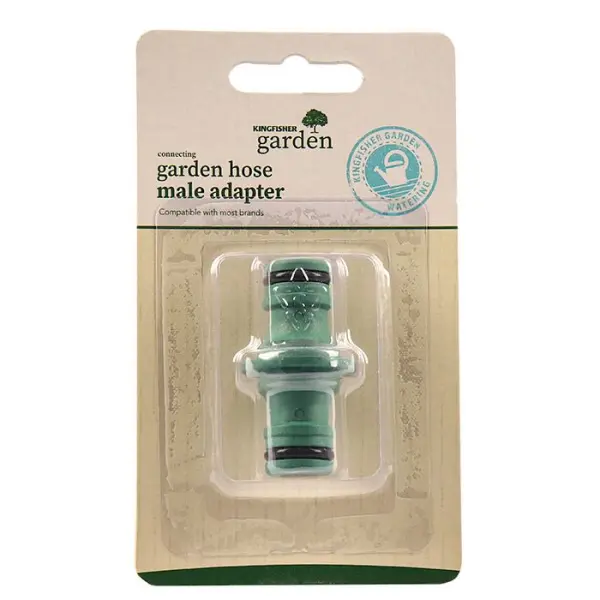 Kingfisher Garden Hose Male Adapter, 1/2 Inch
