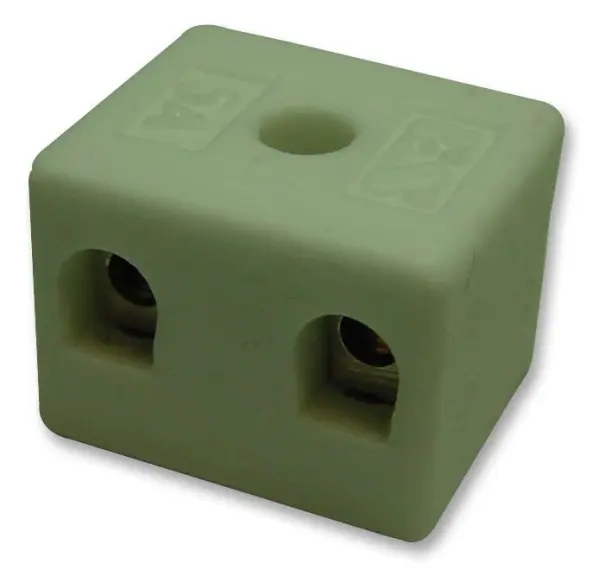 HiLo Bloque de Terminales Cerámico, 2 Vías, 5A, 1000°C