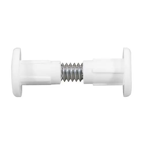 Timco Plastic Cabinet Connector Bolts, 28mm (4 Pack)