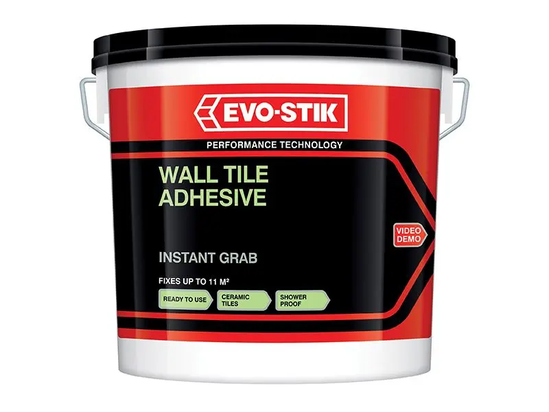 Cola Instantânea Evo-Stik para Azulejos de Parede, 1 Litro