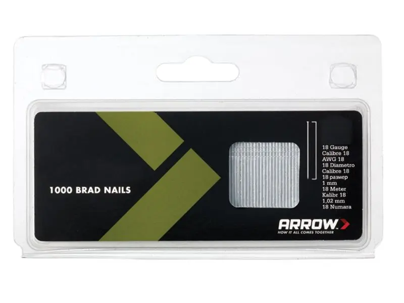 Arrow BN1824 Pointes brad 38mm 18g (Boîte de 1000)