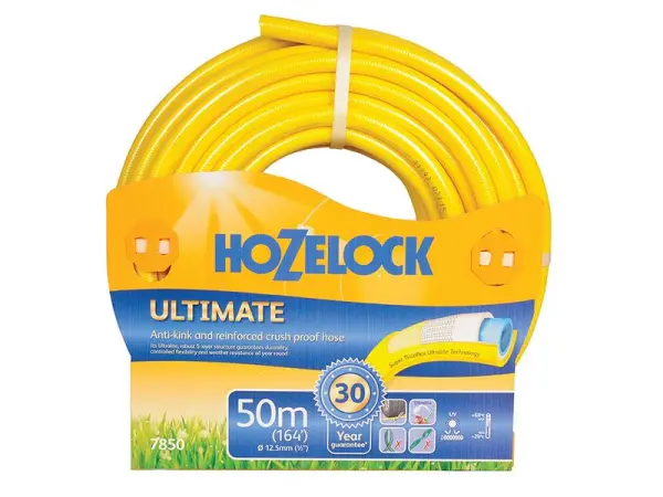 Hozelock Manguera de Jardín Ultimate 50m, 12.5mm