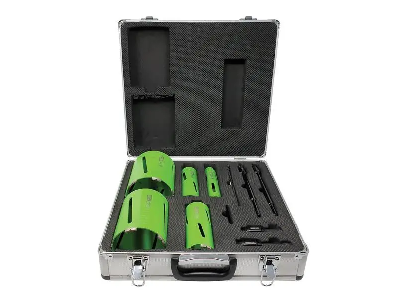 CorePlus DCDKIT11 金剛石乾式鑽芯鑽頭套裝 11件套