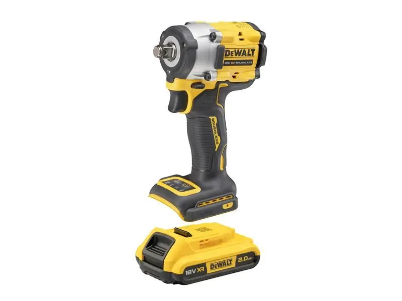 DeWALT DCF921D2T XR Clé à chocs sans fil 1/2'' (18V) avec kit 2 batteries