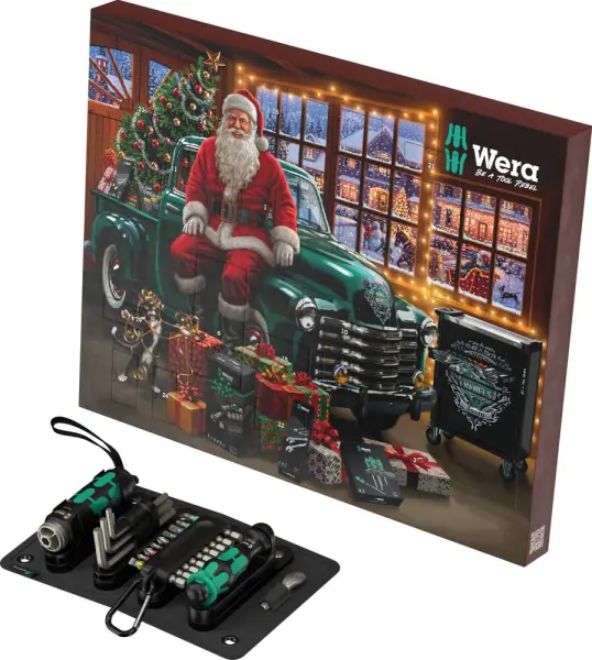 Wera Advent Calendar 2026 with Kraftform Torch Driver