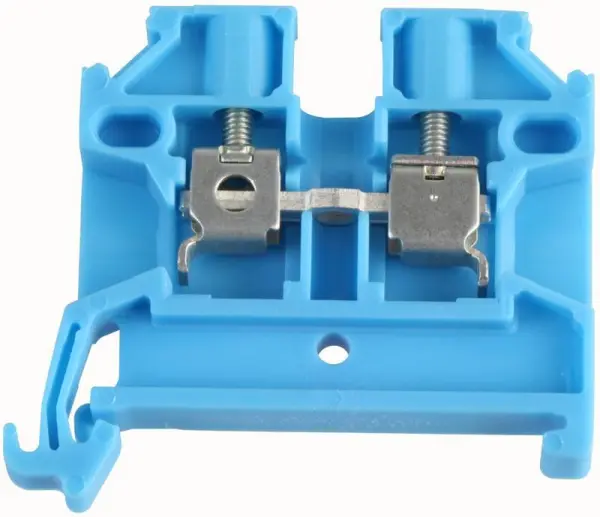 WEIDMULLER DIN Rail Terminal Block - Blue 27A