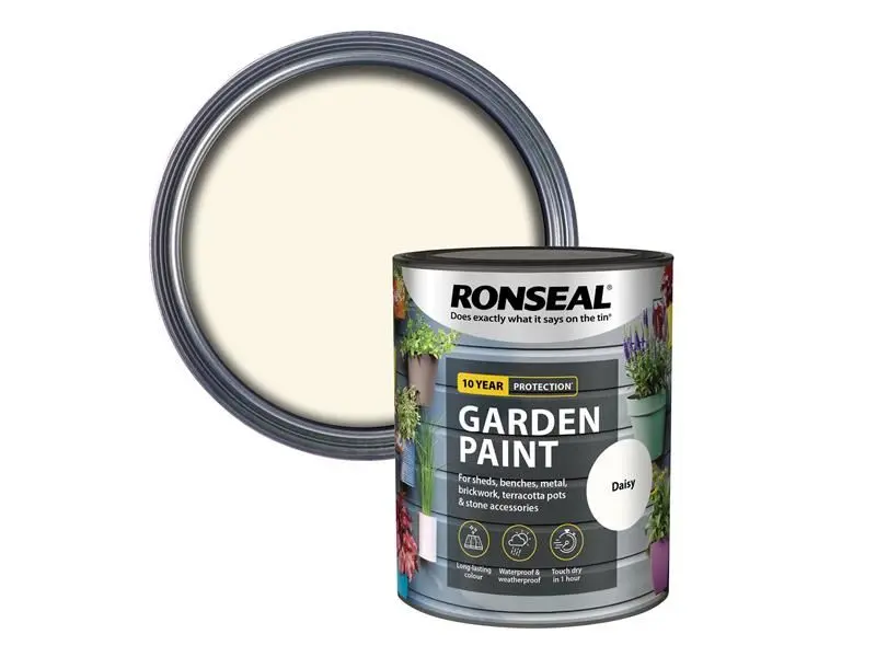 Ronseal Tuinverf Daisy 750ml voor Hout & Meer