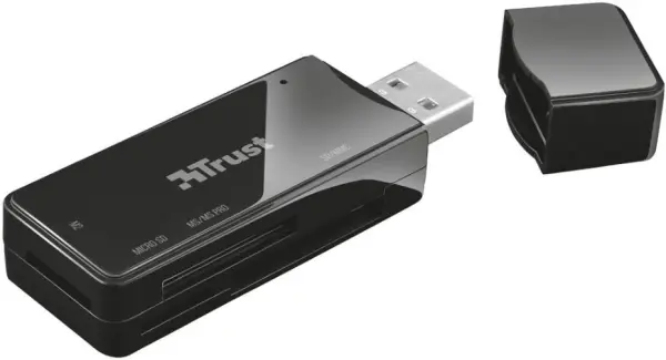 TRUST Nanga Lecteur de Cartes Mémoire USB 2.0