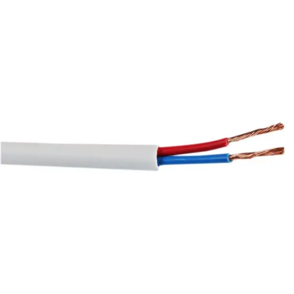 PRO POWER 2 Core LSHF Speaker Cable - White 1.5mm 50m