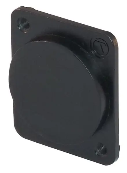 TUK XLR Blanking Plate, Black