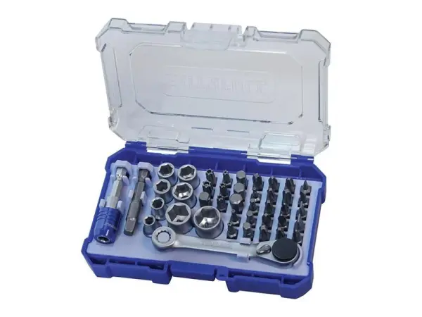 Faithfull 42-Piece Screwdriver Bit & Socket Set