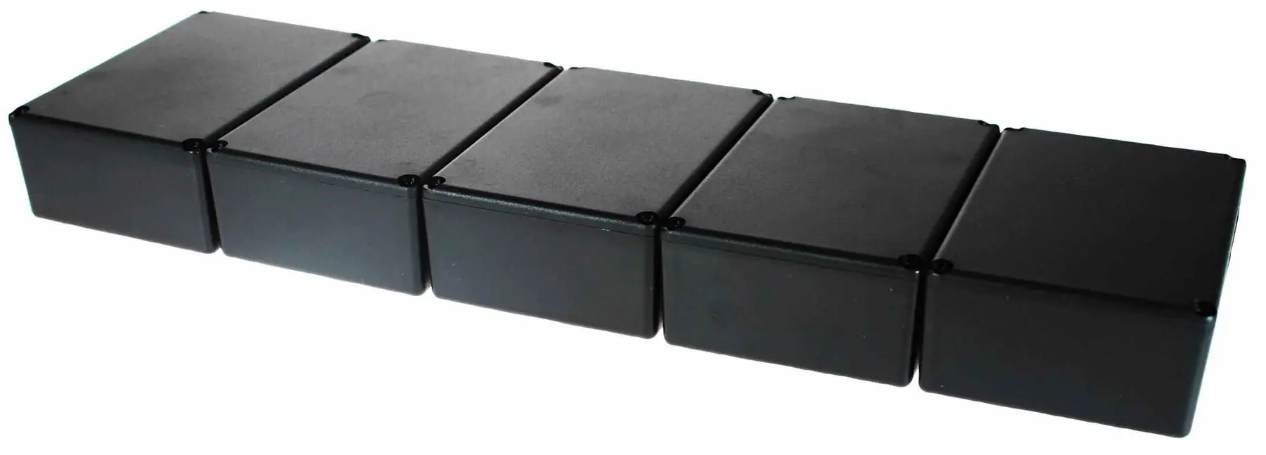 Camdenboss Black ABS Potting Box with Lid, 64x43x25mm, Pack of 5