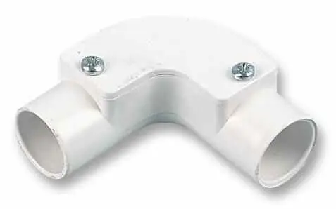 PRO POWER Λευκό Γωνιακό Στοιχείο Ελέγχου 20mm